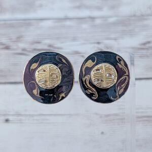 Vintage Clip On Earrings Stylish & Unusual Statement Earrings